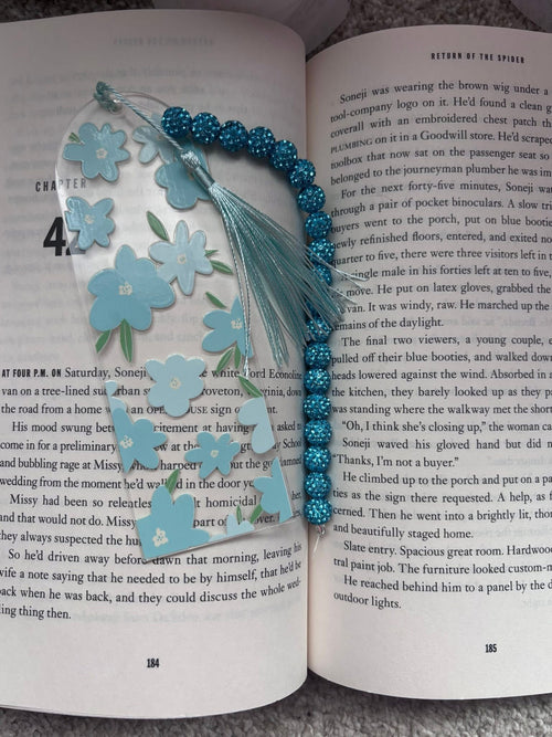 Acrylic handmade bookmarks