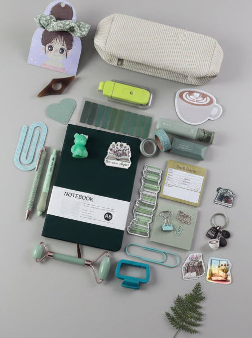 Green tea and coffee journal bundle
