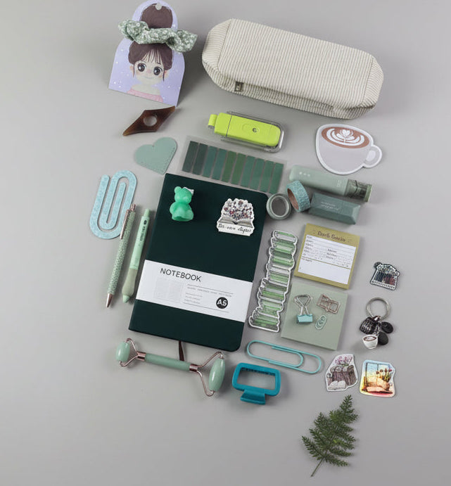 Green tea and coffee journal bundle