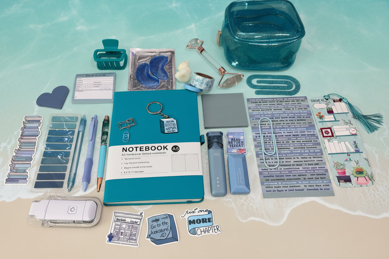 Aqua vacay vibes journal bundle